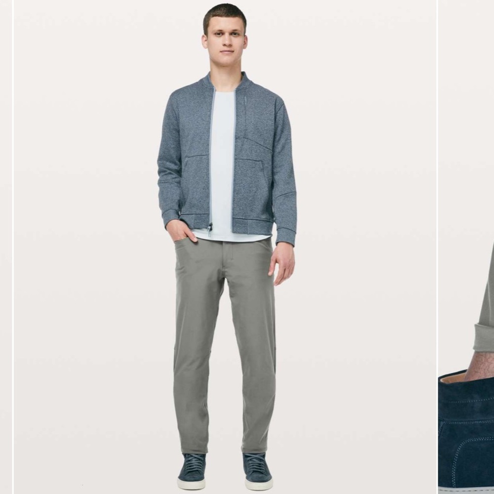 Lululemon ABC Pant Classic Gray Sage - Size 33W x 30L